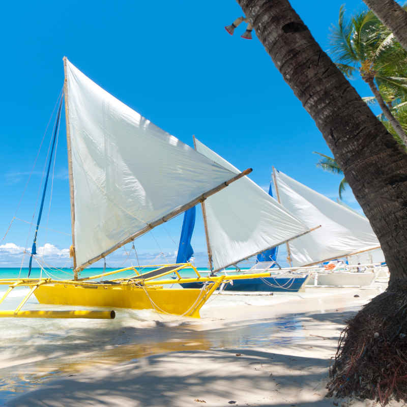 Philippines sailboats