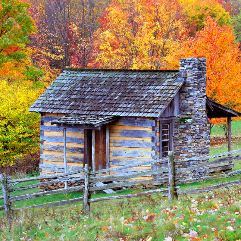 Virginia rustic cabin